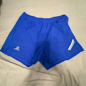 Salomon Blue Athletic Shorts